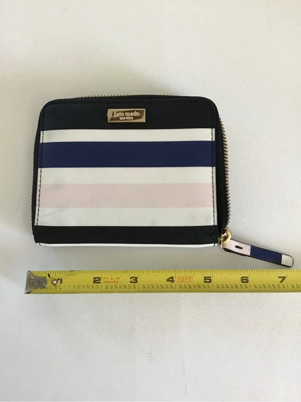 Kate Spade New York Grove Street Stripe Crossbody & Zip Around Wallet Set